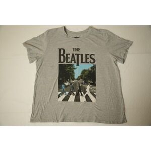 The Beatles T Shirt Mens English Band Street Everyday Apple Basic Tee Size‎ XL
